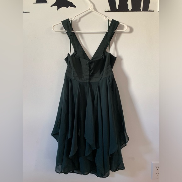 RW&CO. Forest Green Flowy Dress - Picture 5 of 7